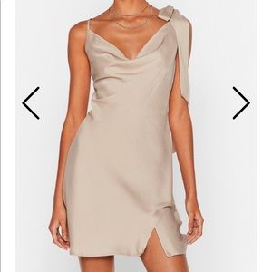 Nasty Gal Silk Mini dress